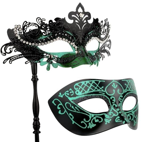 Hoshin Masquerade Mask for Women Couple Mardi Gras Decorations