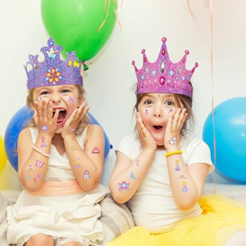Princess Crown Paper Craft Kit for Kids Birthday Party Supplies