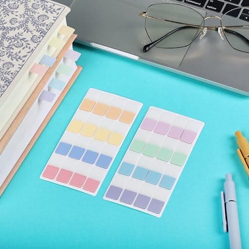 Mr. Pen 480 Pcs Pastel Sticky Index Tabs for Notebooks and Binders