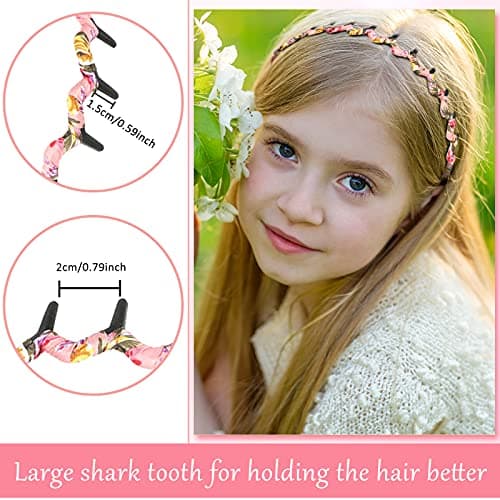 Sassy Shark Tooth Zigzag Headbands for Women