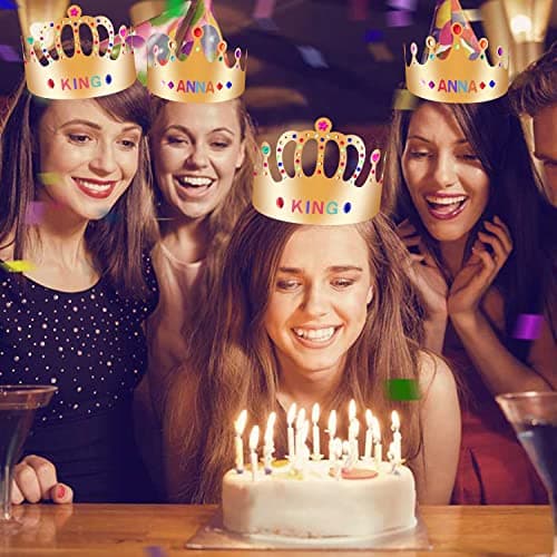 Refined Title: DIY Paper Crowns for Birthday King/Queen, Prince/Princess Hat Crafts