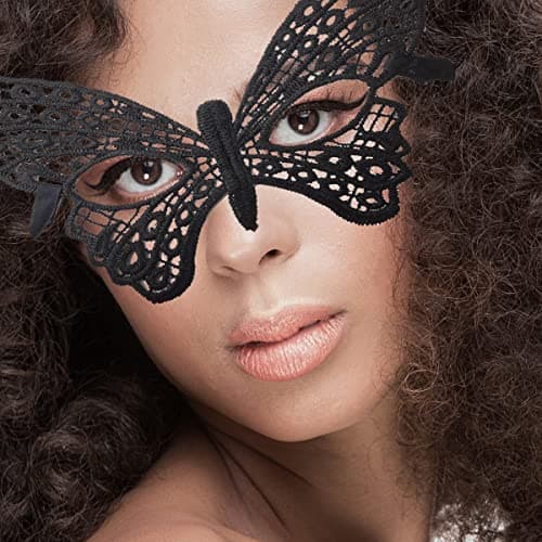 TIHOOD 30PCS Lace Mask for Halloween Masquerade Party Costume