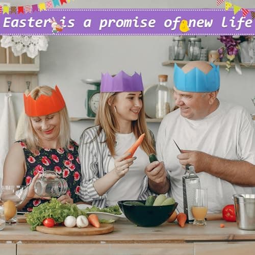 Fainne Tissue Paper Crowns Christmas Crackers for Family DIY Crafts