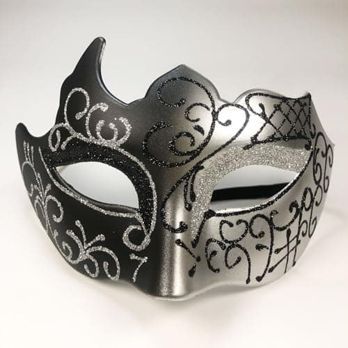 Masquerade Mask Set for Women Couples Venetian Mardi Gras Halloween