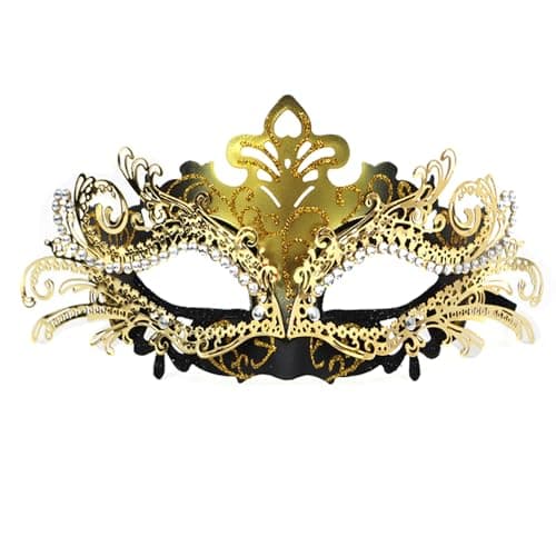 Pretishows Couple Venetian Masquerade Mask Set