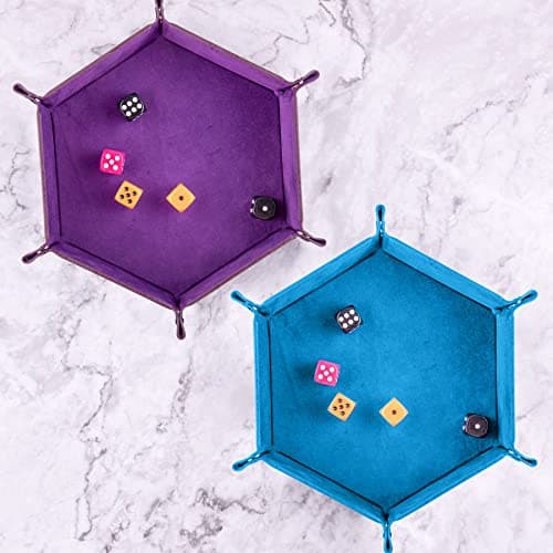 SIQUK Dice Tray for Dice Games