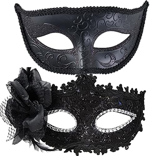 Venetian Masquerade Masks for Couples