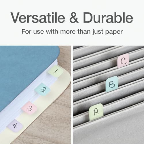 Redi-Tag Write-On Pastel Index Tabs, 130 Pack