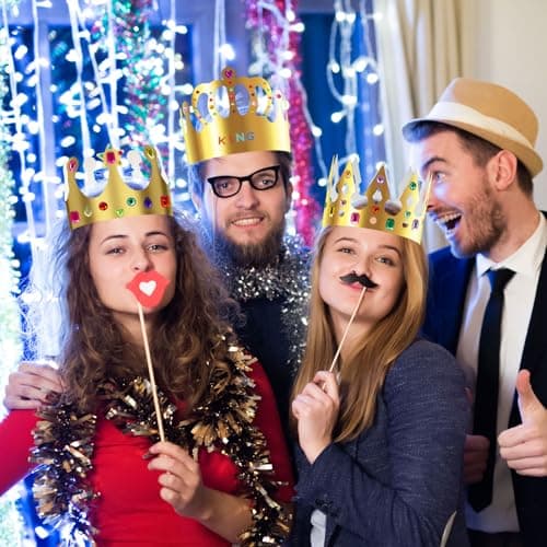 Paper Crown Set for Kids' DIY Party