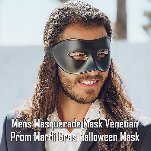 Antique Look Masquerade Mask for Men Halloween & Events