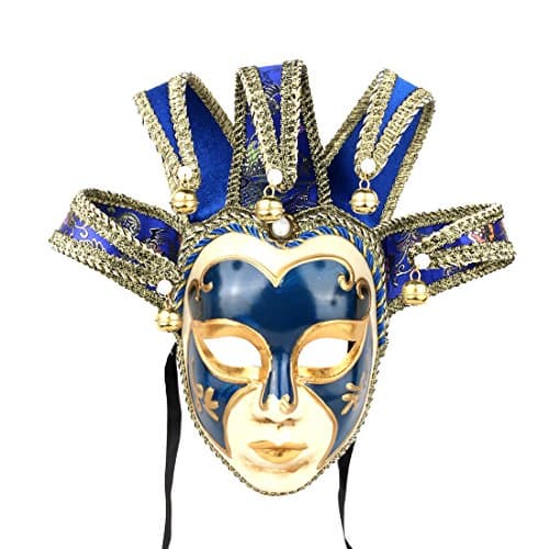 YU FENG Venetian Comedy Mask for Party and Halloween