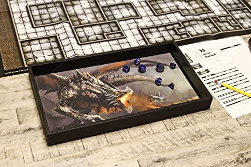 Forged Dice Co. Reversible 14" Dice Tray & Rolling Mat