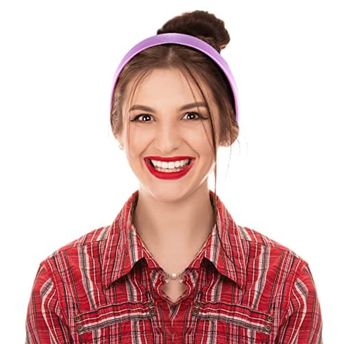 Duufin 30 Pieces Satin Headbands for Women and Girls