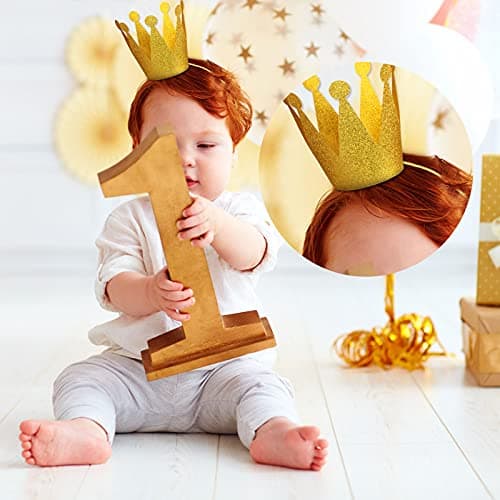 Crown Hats for Kids' Gold Party and Celebration