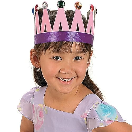 Fun Express DIY Paper Crowns - VBS & Party Crafts - Set of 12