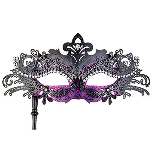 Couple's Venetian Masquerade Masks Accessory