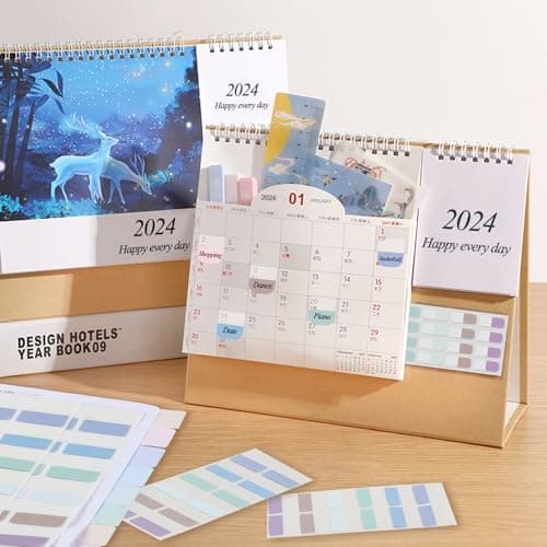 Joyberg 660P Reusable Colorful Tabs for Notebooks and Binders