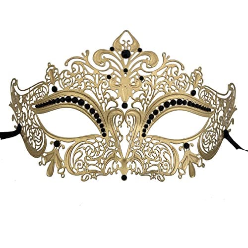 Couple's Gorgeous Venetian Masquerade Masks