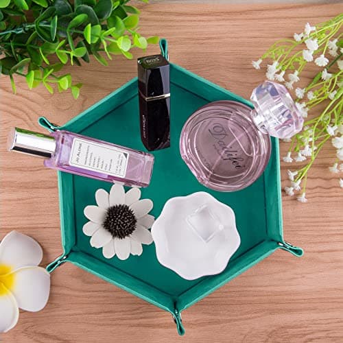 SIQUK Hexagon Dice Tray for RPG, DND and Board Games