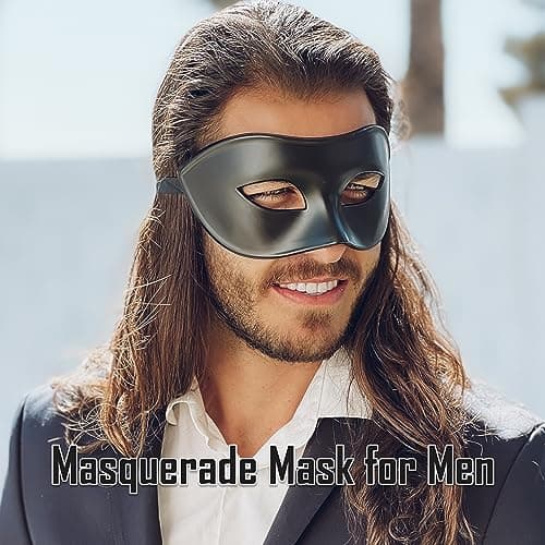 Matching Luxury Mask Set - Men & Women's Sexy Masquerade Mask for Parties