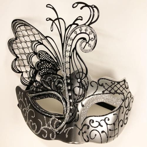 Masquerade Mask Set for Women Couples Venetian Mardi Gras Halloween