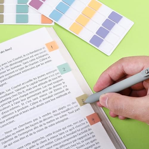 Mr. Pen 480 Pcs Pastel Sticky Index Tabs for Notebooks and Binders