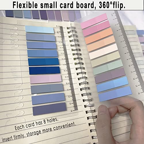 Sticky Tab Book Supplies for Annotation - 40 Colors, 800 Pieces