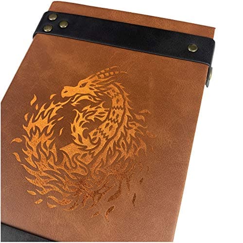 Chromatic Red Fire Dragon Magic Book Tray for Tabletop RPGs