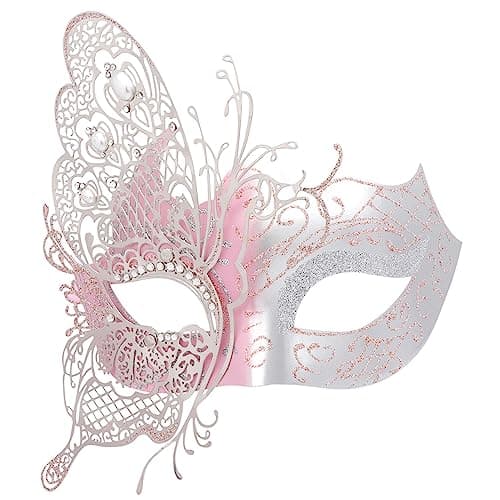 Coddsmz Mysterious Venetian Butterfly Lady Masquerade Mask for Halloween Party Evening Prom Ball