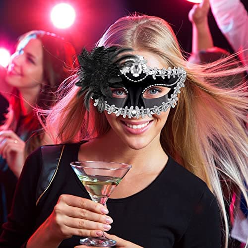 Couple Masquerade Masks Set