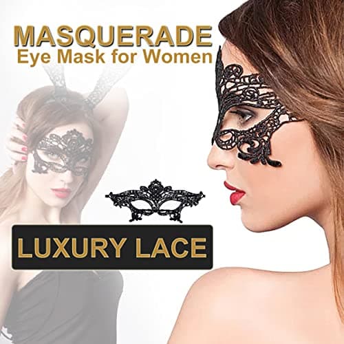 Glamorous Rhinestone Venetian Mask for Women