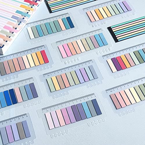WSCHU 104 Color Morandi 2320pcs Book Tabs & Page Markers
