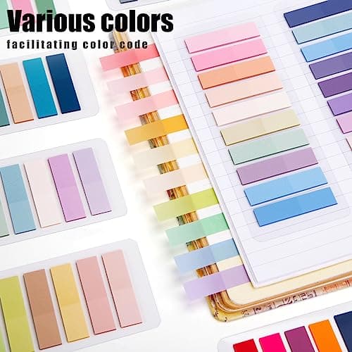 Koogel 2000PCS Writable Page Tabs for Notebooks & Annotation