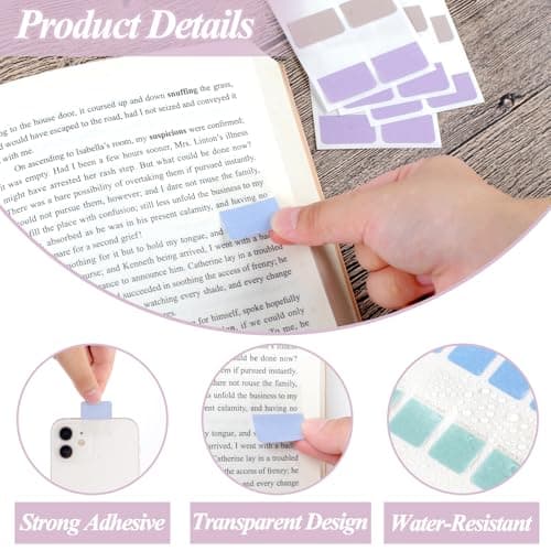 Joyberg 660P Reusable Colorful Tabs for Notebooks and Binders