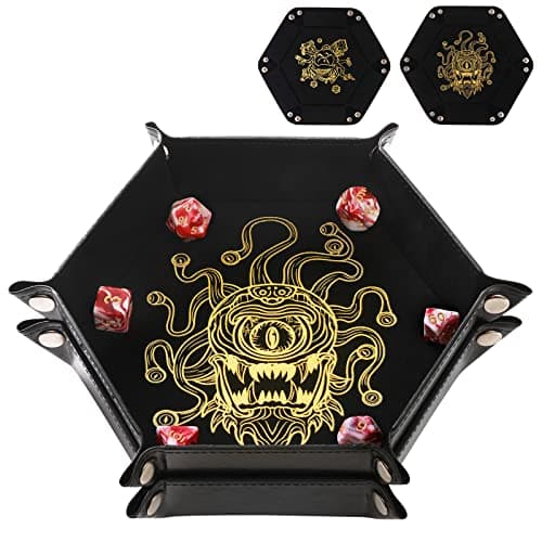 Portable Folding Dice Tray Set for RPG and Tabletop Gamers