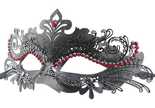 Coddsmz Couple Roman Metal Mask for Halloween Costaumes