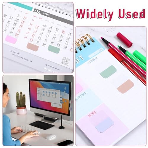 240pcs 1 inch Sticky Annotation Tabs for Books and Files