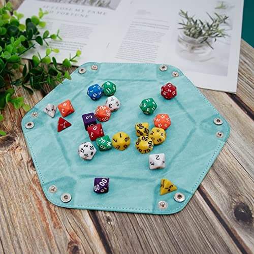 SIQUK 2 Pieces Dice Tray for Dice Games