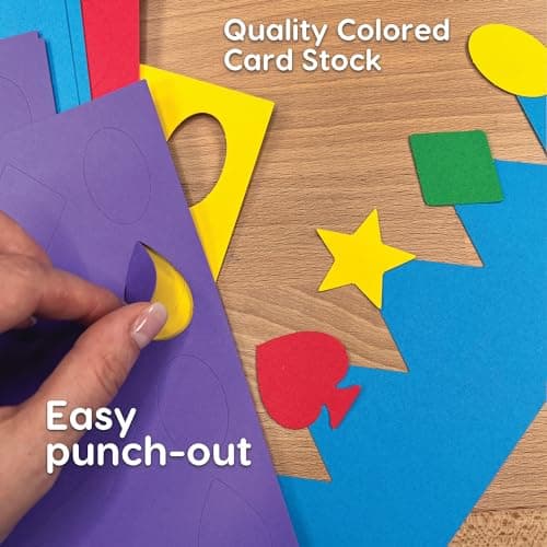 264pcs US-Made JEWEL Colored Card Stock DIY Party Crown Kit