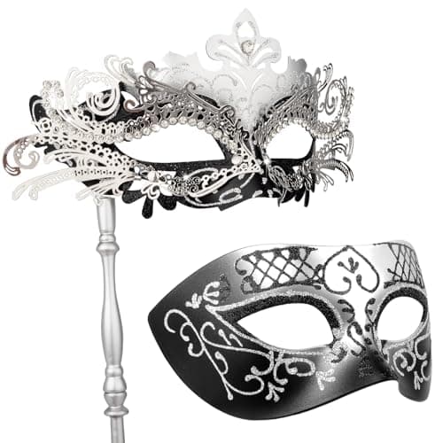 Hoshin Masquerade Mask for Women Couple Mardi Gras Decorations