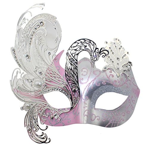 Coddsmz Mysterious Venetian Butterfly Lady Masquerade Mask for Halloween Party Evening Prom Ball