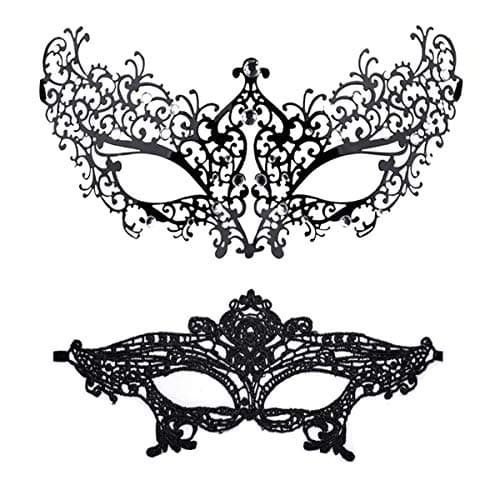 Glamorous Rhinestone Venetian Mask for Women