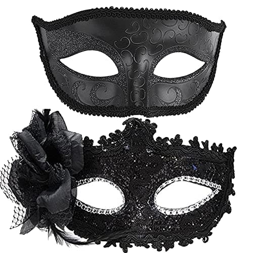 Venetian Masquerade Masks for Couples