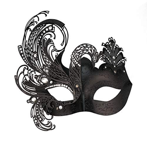 Coddsmz Mysterious Venetian Butterfly Lady Masquerade Mask for Halloween Party Evening Prom Ball