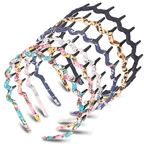 Sassy Shark Tooth Zigzag Headbands for Women