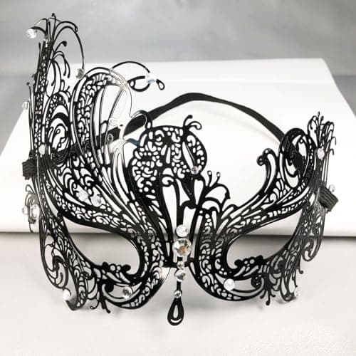 Masquerade Mask Set for Couple Mardi Gras & Halloween