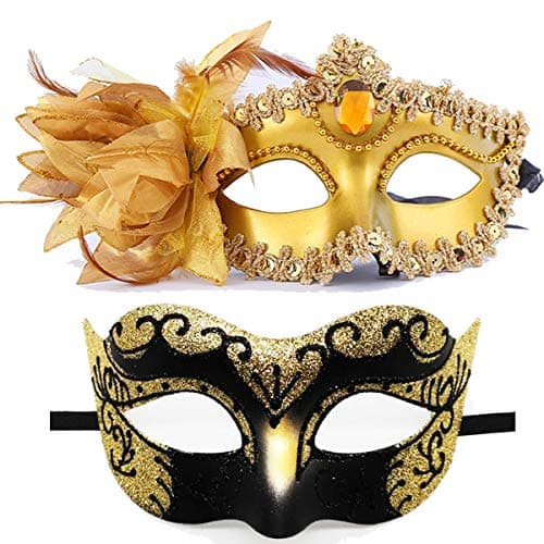 Venetian Masquerade Masks for Couples