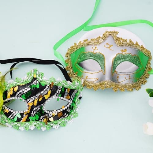 Cnpmg Venetian Masquerade Masks for Mardi Gras Balls and Cosplay