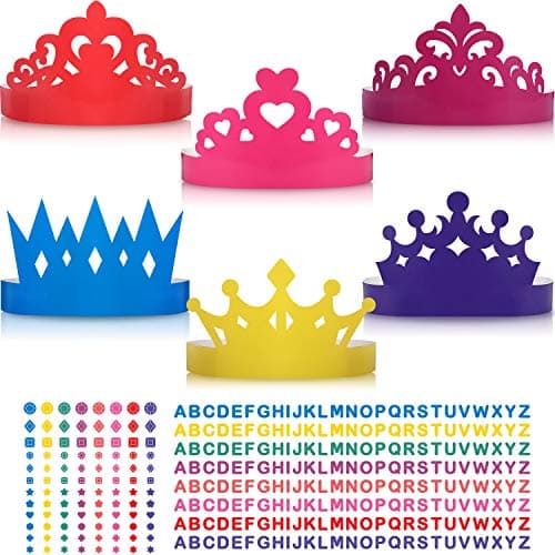 Outus Princess Crown Craft Kit for Adults Party Decoration