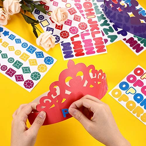 Outus Princess Crown Craft Kit for Adults Party Decoration